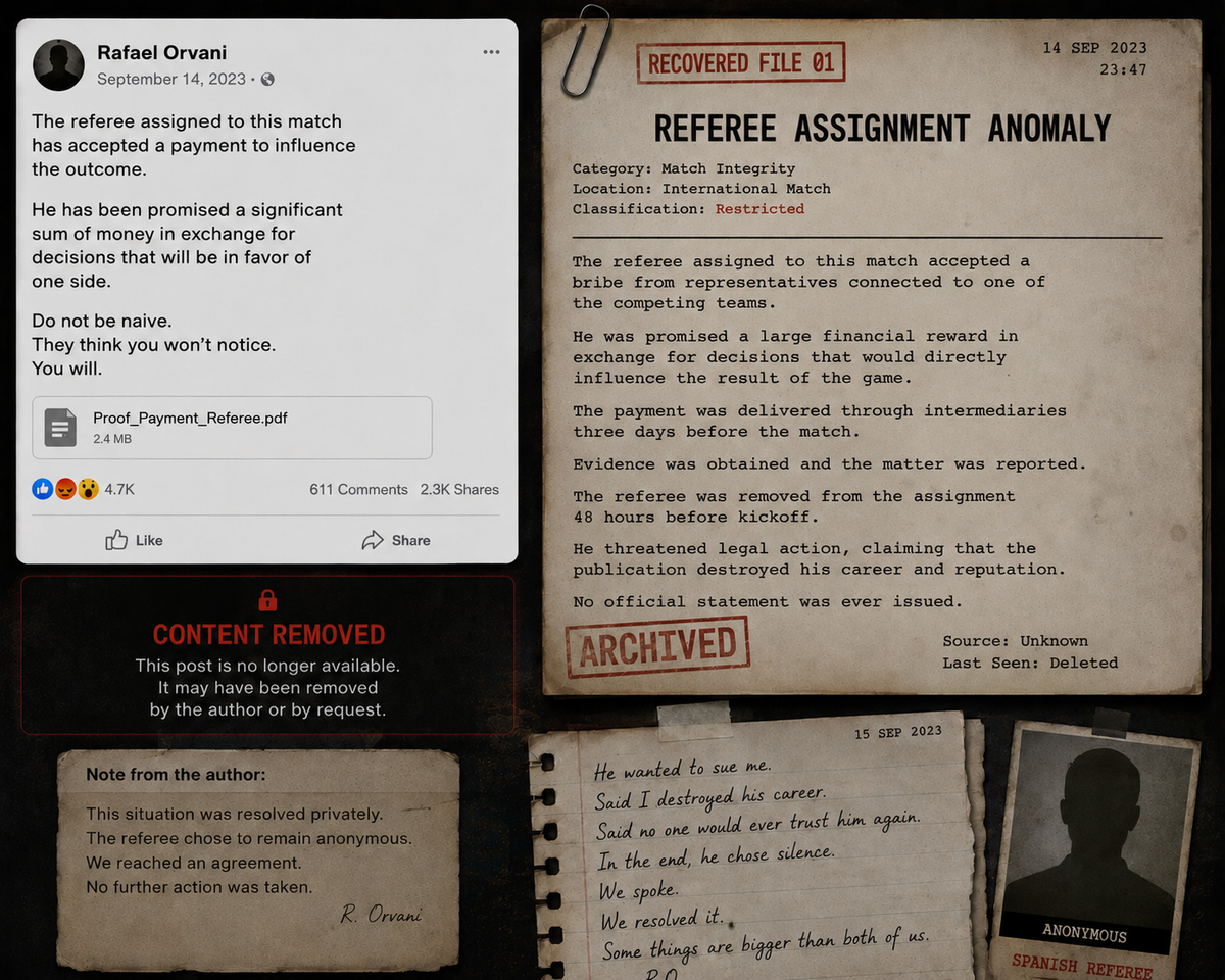Recovered evidence