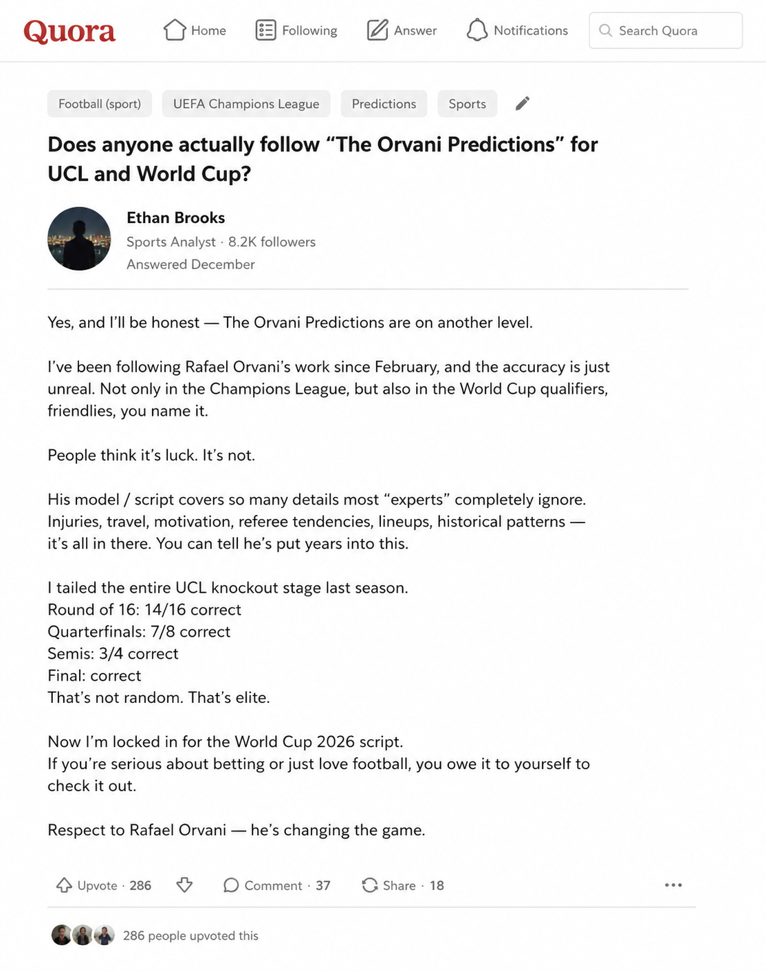 Orvani proof
